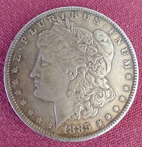 1885 Morgan Dollar