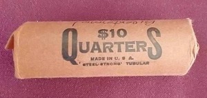 $10 Bicentennial Quarter Roll