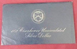 1972 Uncirculated Eisenhower Silver Dollar