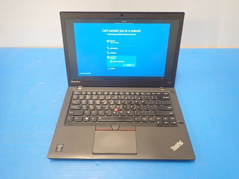 lot 23 image: Lenovo&nbspThinkPad T450s Laptop &nbspINTEL(R) CORE(TM) I7-5600U CPU  2.60GHZ  8GB DDR3L SDRAM  256GB SSD  14.0 screen with 1920 x 1080 HD Resolution  Includes Windows and charger  unit has some cosmetic damage 