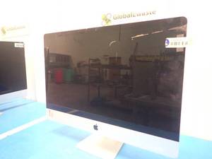 lot 2 image: Apple&nbspiMac14,2 A1419 ME088LLA &nbspINTEL(R) CORE(TM) I5-4570 CPU  3.20GHZ  8GB DDR3 SDRAM  1TB HD  unit has chips and cracks in screen  Includes IOS and power cable