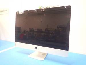 lot 4 image: Apple&nbspiMac14,2 A1419 ME088LLA &nbspINTEL(R) CORE(TM) I5-4570 CPU  3.20GHZ  8GB DDR3 SDRAM  1TB HD  units has chips and cracks on screen  Includes IOS and power cable