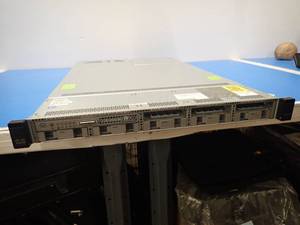 lot 58 image: Cisco&nbspUCS C220 M3 Server  Power supply UCSC-PSU-650W V02 (x2 units)  RAID Card 74-10149-01 C0  NIC UCSC-PCIE-CSC-02 V03  64GB DDR3 RAM (4 sticks of 16GB)  NO HDs  Includes CAB-AC power cables 