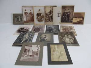 lot 77 image: Nice Group of Interesting Antique Photos
