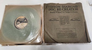 lot 188 image: Lot of Antique Edison Records