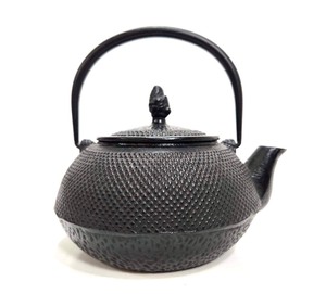 lot 218 image: Small Signed Japanese Cast Iron Teapot