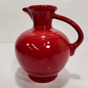 lot 223 image: Excellent Red FIESTA Ware Pitcher