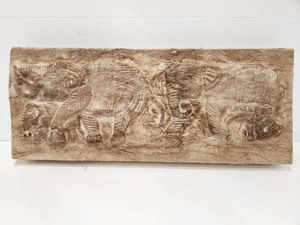 lot 274 image: Quality Parchment Photo Album w Elephant Design