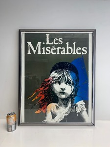 lot 301 image: Framed Les Misrables Poster