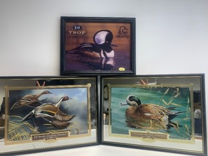 lot 316 image: Lot of 3 E&ampJ Brandy Advertising Bar Signs