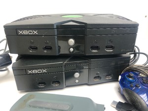 lot 338 image: Lot of Microsoft Original XBox Systems Controllers etc