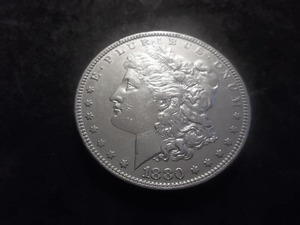1880 O Morgan Silver Dollar