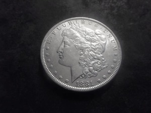 1881 O Morgan Silver Dollar