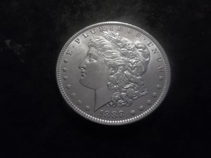 1888 O Morgan Silver Dollar