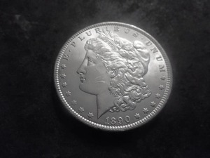 1890 Morgan Silver Dollar