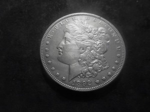 1892 O Morgan Silver Dollar