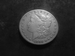 1896 S Morgan Silver Dollar