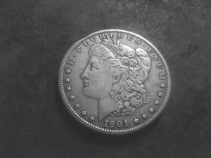 1901 S Morgan Silver Dollar