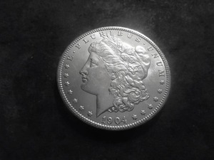 1904 O Morgan Silver Dollar
