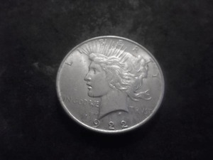1922 Peace Silver Dollar