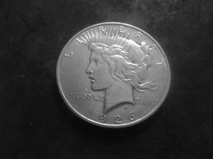 1926 D Peace Silver Dollar