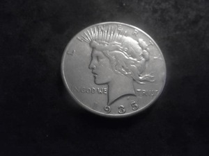 1935 Peace Silver Dollar