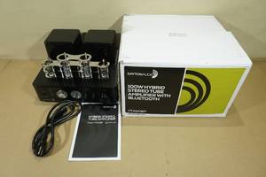 lot 3 image: Dayton Audio 100W Hybrid Stereo Tube Amplifier with Bluetooth