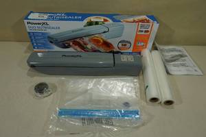 lot 5 image: PowerXL Duo NutriSealer Vacuum Sealer