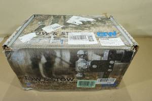 lot 13 image: BW Trailer Hitches Tow & Stow Adjustable Ball Mount