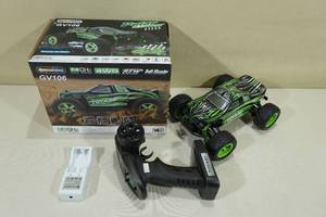 lot 18 image: CIS 120-Scale Remote-Controlled 4WD Monster Truck