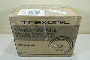 lot 27 image: Trexonic 4-in-1 Home Stereo System