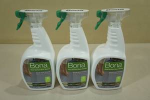 lot 92 image: 3 Bona Spray Multi Surface Floor Cleaner - 36 Oz Bottles