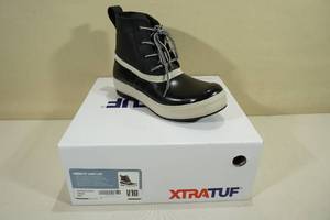 lot 140 image: Xtratuf Womens 6 Legacy Lace Waterproof Boots -Size 10, Black