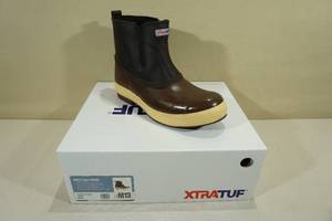 lot 142 image: Xtratuf Mens 6 Legacy Chelsea Waterproof Boots -Size 13, Brown