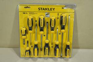 lot 155 image: Stanley 10-Piece Screwdriver Set