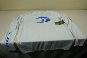 lot 192 image: Blackfish UPF 30 Long Sleeve Cooling Angler Shirt -XL, Grey