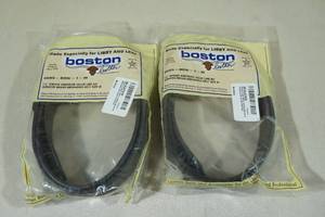 lot 213 image: 2 Boston Leather Brown Work Belts -Medium