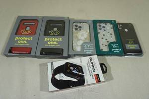 lot 227 image: Assorted Phone Cases and Apple Watch Case
