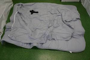lot 87 image: Yoyomall FloorFuton Mattress -Grey, Queen