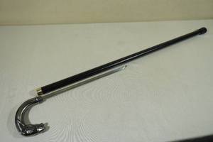 lot 9 image: Horse Head Cane Sword