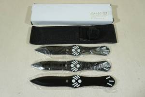 lot 14 image: Day Zero Survival Throwing Knife Set