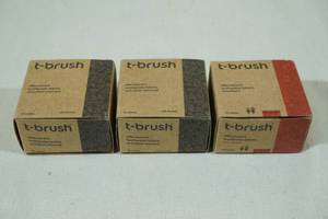 lot 28 image: 3 Packs T-Brush Toothpaste Tablets -Strawberry and Activated Coal