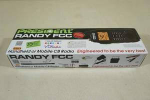 lot 29 image: President Randy FCC Handheld or Mobile CB Radio