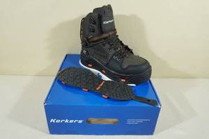 lot 35 image: Korkers Terror Ridge Wading Boots -Mens Size 9