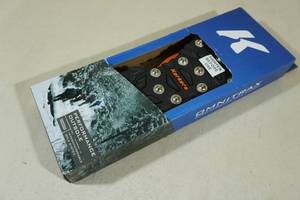 lot 45 image: Korkers Interchangeable Sole System -Size 8.5-9 Triple Threat Carbide Spike