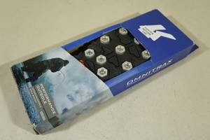 lot 50 image: Korkers Interchangeable Sole System -Size 11, Triple Threat Carbide Hex Disc