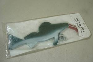 lot 97 image: Fish Themed Mail is Here Box Indicator