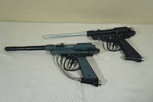 lot 137 image: 2 Paintball Guns - Brass Eagle Eradicator