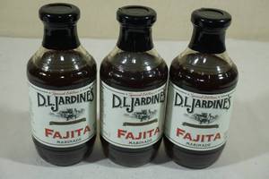 lot 159 image: 3 Bottles DL Jardines Fajita Marinade