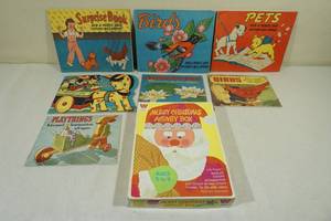 lot 169 image: Assorted Vintage ColoringActivity Books